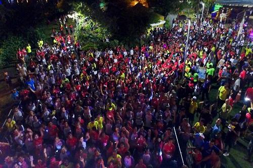 Duas mil mulheres na concentração / Foto: Claudio Torós/Divulgação